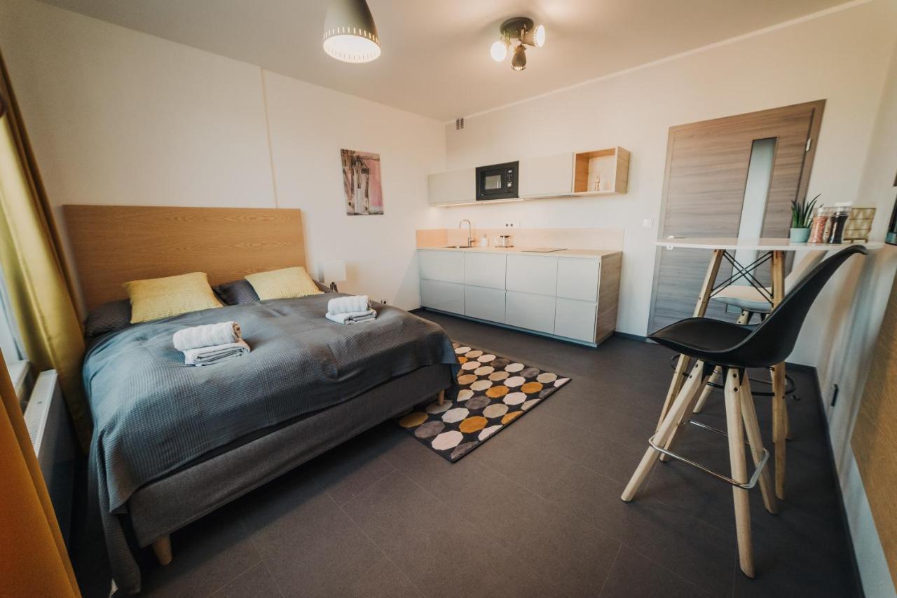 Апартаменты Beautiful New Studio, 400M From The Square Пльзень Экстерьер фото